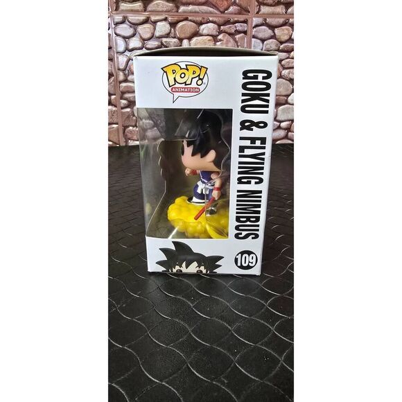 Funko Pop! Dragon Ball Goku & Flying Nimbus Chrome Funimation - Picture 3 of 11
